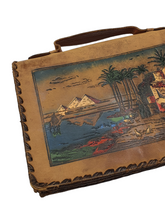 Load image into Gallery viewer, 1940s Bright Egyptian Tourist Bag
