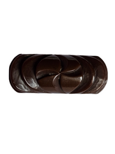 Load image into Gallery viewer, 1940s Carved Bakelite Brown Brooch
