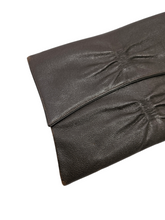 Load image into Gallery viewer, 1940s Brown Leather Clutch Bag
