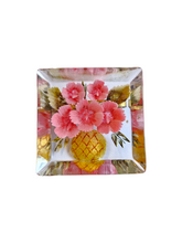 Load image into Gallery viewer, 1940s Pink Reverse Carved Lucite Brooch
