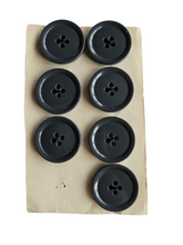 Load image into Gallery viewer, 1940s Deadstock Carded Grey Buttons
