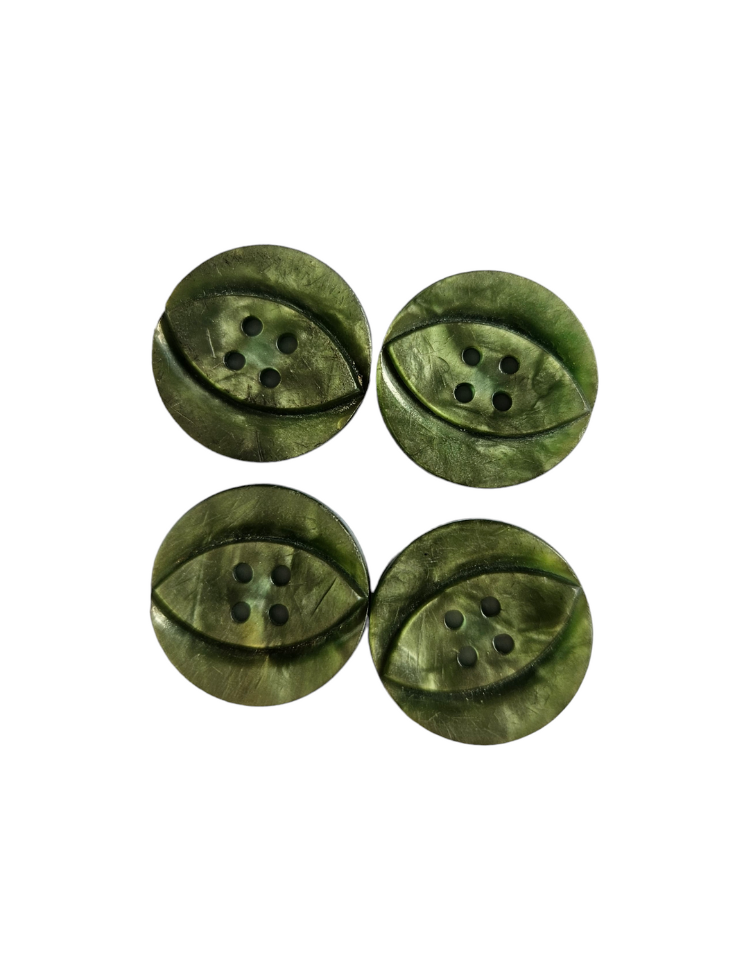 1940s Green Buttons