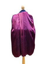 Load image into Gallery viewer, 1940s Purpley Blue Gabardine Swing Jacket
