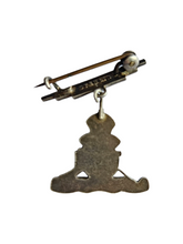 Load image into Gallery viewer, 1940s World War Two Royal Artillery Sweetheart Brooch
