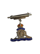 Load image into Gallery viewer, 1940s World War Two Royal Artillery Sweetheart Brooch
