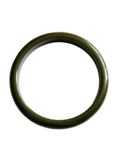 Load image into Gallery viewer, 1940s Dark Forrest Green Bakelite Bangle
