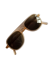 Load image into Gallery viewer, 1940s Peachy Pink Lucite Sunglasses
