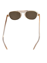 Load image into Gallery viewer, 1940s Peachy Pink Lucite Sunglasses
