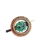 Load image into Gallery viewer, 1940s Green and Orange Wirework Brooch
