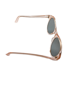 1940s Clear Pale Pink Sunglasses