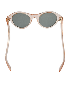 1940s Clear Pale Pink Sunglasses