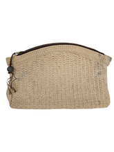 Load image into Gallery viewer, 1930s Dark Cream Crochet Clutch Bag
