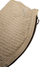 Load image into Gallery viewer, 1930s Dark Cream Crochet Clutch Bag
