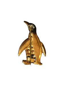 1930s Deco Penguin Brooch