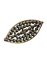 Load image into Gallery viewer, Edwardian Glass Oval Brooch
