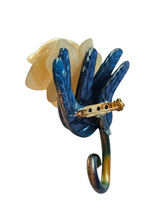 Load image into Gallery viewer, 1940s Coro Huge Nylon Flower Brooch
