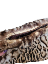 Load image into Gallery viewer, 1940s Leopard Print Fur Muff
