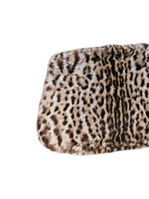 Load image into Gallery viewer, 1940s Leopard Print Fur Muff
