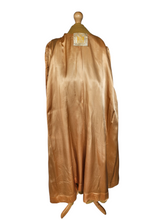 Load image into Gallery viewer, 1940s Dark Yellow Wool Swing Coat
