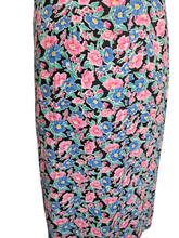 Load image into Gallery viewer, Late 1940s Pink Floral House Dress
