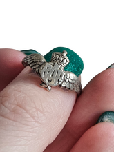 Load image into Gallery viewer, 1940s Sterling Silver World War Two RAF Ring
