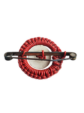 Load image into Gallery viewer, 1940s Make Do and Mend Red Wirework Brooch
