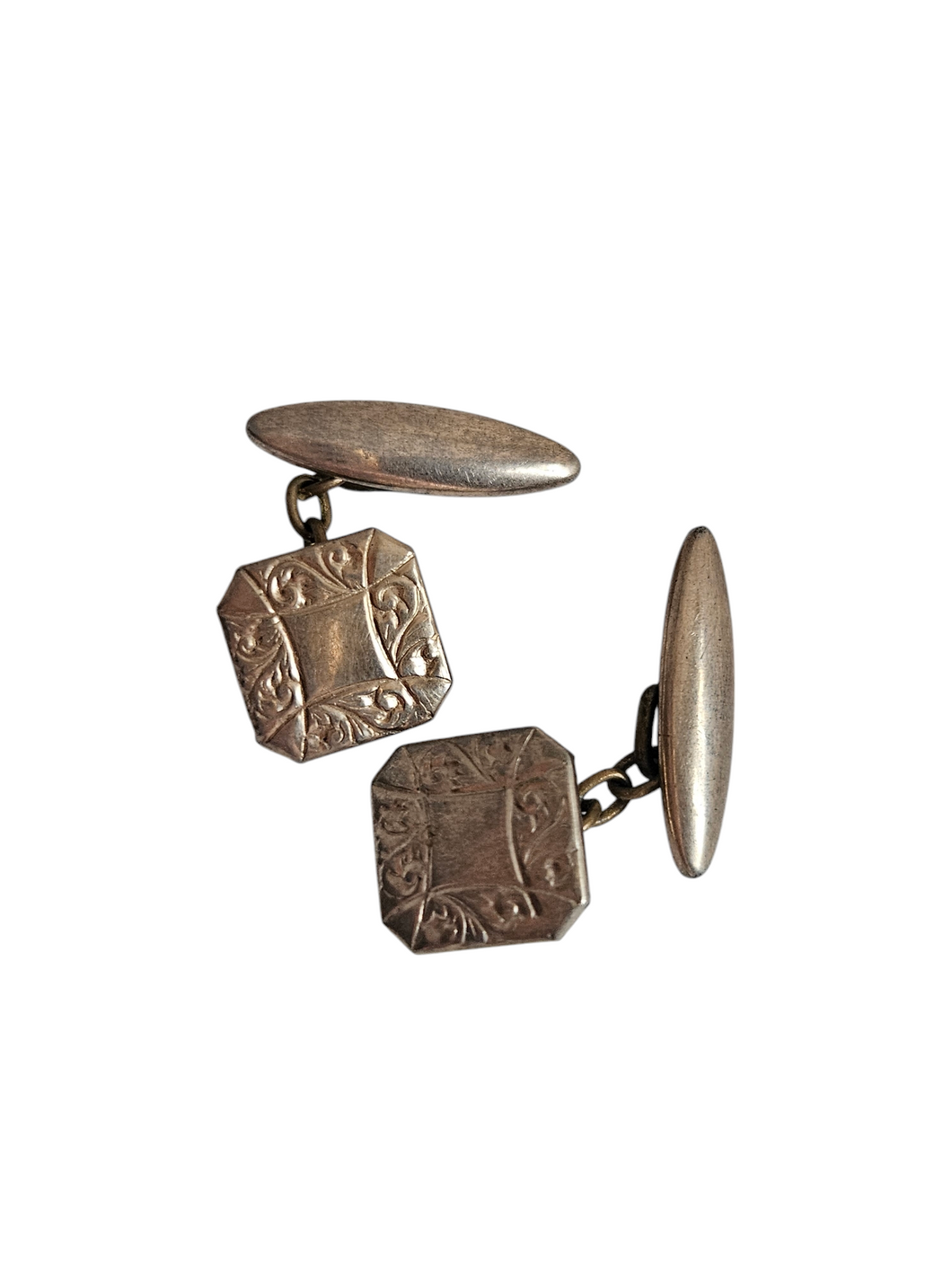 1940s Gold Tone Cufflinks