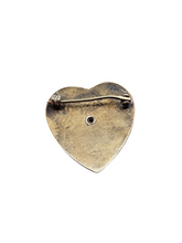 Load image into Gallery viewer, 1940s World War Two USAAF Heart Brooch
