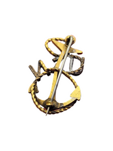 Load image into Gallery viewer, 1940s World War Two USN Sweetheart Brooch
