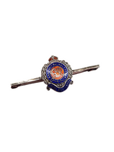 Load image into Gallery viewer, 1940s World War Two Silver Royal Engineers Brooch
