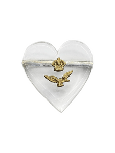 1940s World War Two RAF Lucite Sweetheart Brooch