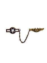 Load image into Gallery viewer, 1940s World War Two USAAF Air Gunner Brooch
