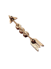 Load image into Gallery viewer, 1940s Rare Stamped Coro Arrow Brooch
