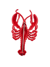 Load image into Gallery viewer, 1940s Celluloid Lobster Brooch
