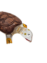 Load image into Gallery viewer, 1940s Rare Wood and Lucite Turtle Brooch
