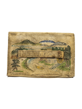 Load image into Gallery viewer, 1940s Japanese Tourist Clutch Bag With Celluloid Elephants
